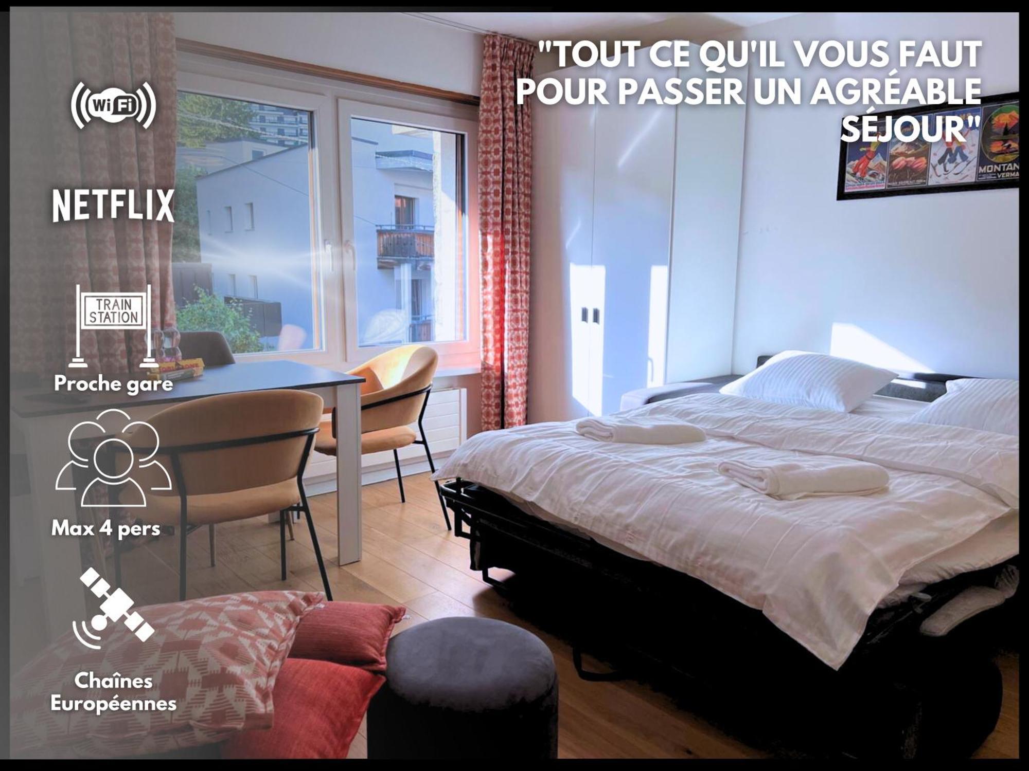 クランLa Perle Montanaアパートメント エクステリア 写真